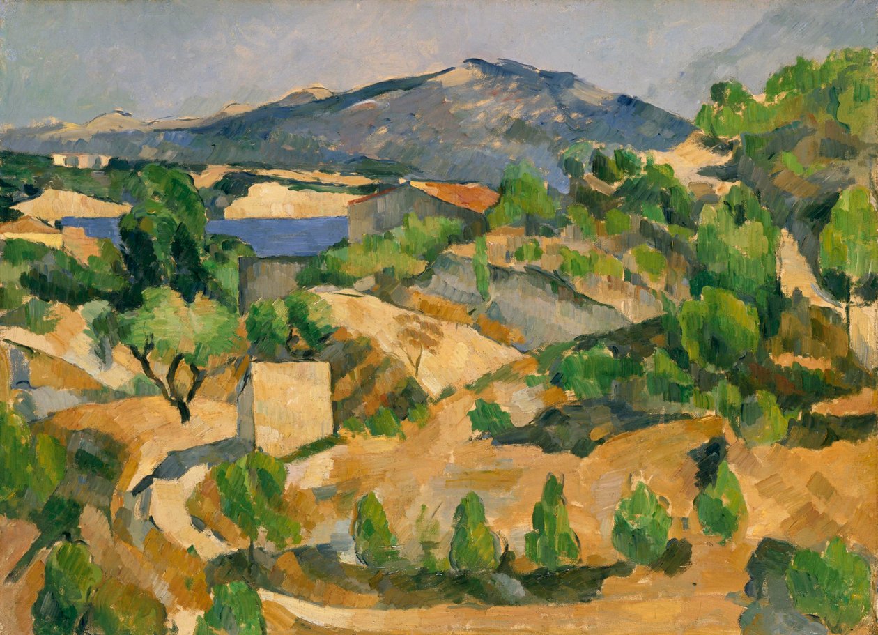 Francés: Le Barrage de François Zola Presa de François Zola de Paul Cézanne