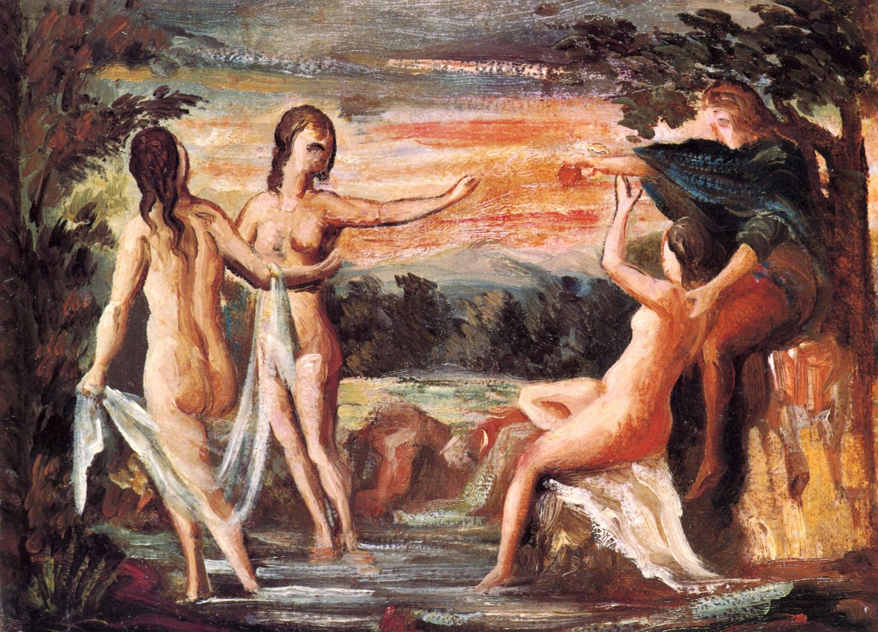 Francés: Le Jugement de Pâris Juicio de París de Paul Cézanne