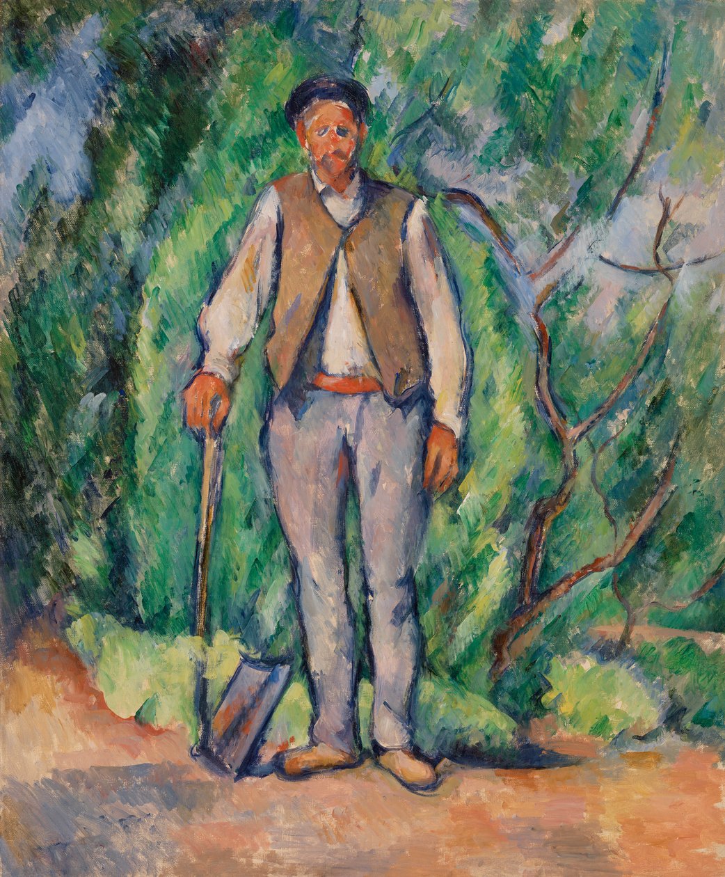 Jardinero (El jardinero) de Paul Cézanne