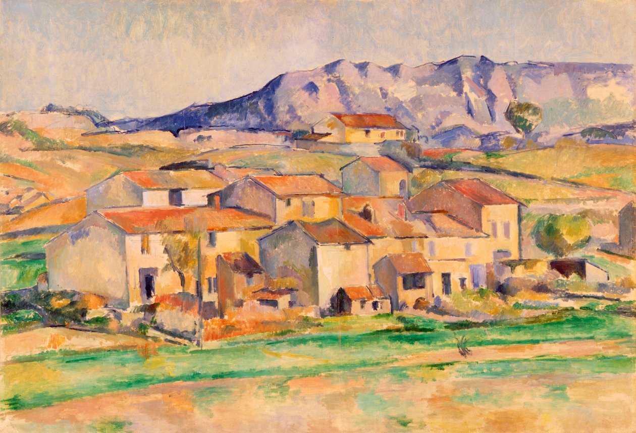 Caserío de Payennet, cerca de Gardanne de Paul Cézanne
