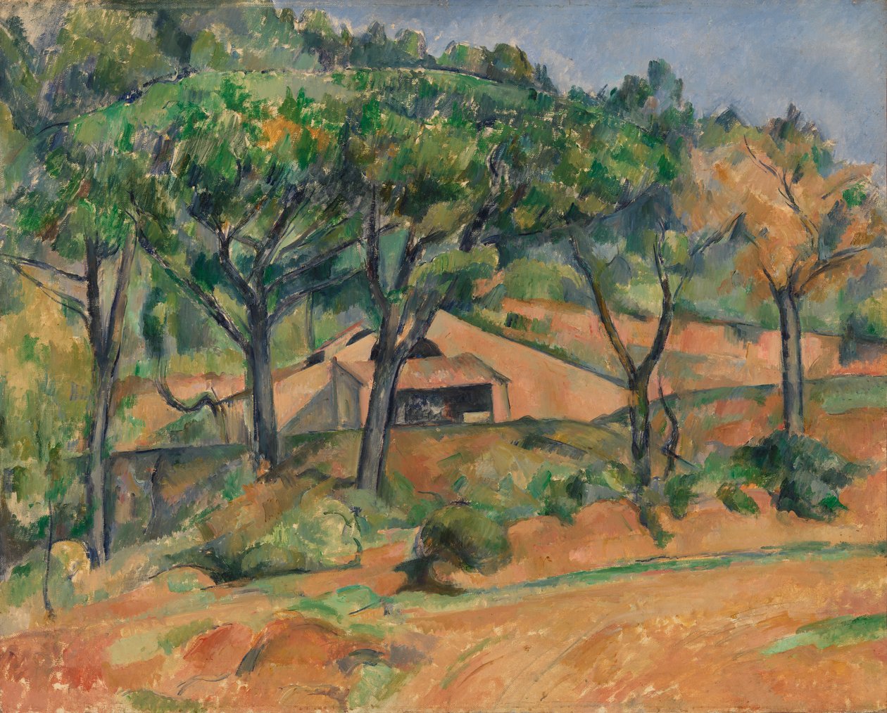 Casa en Provenza de Paul Cézanne