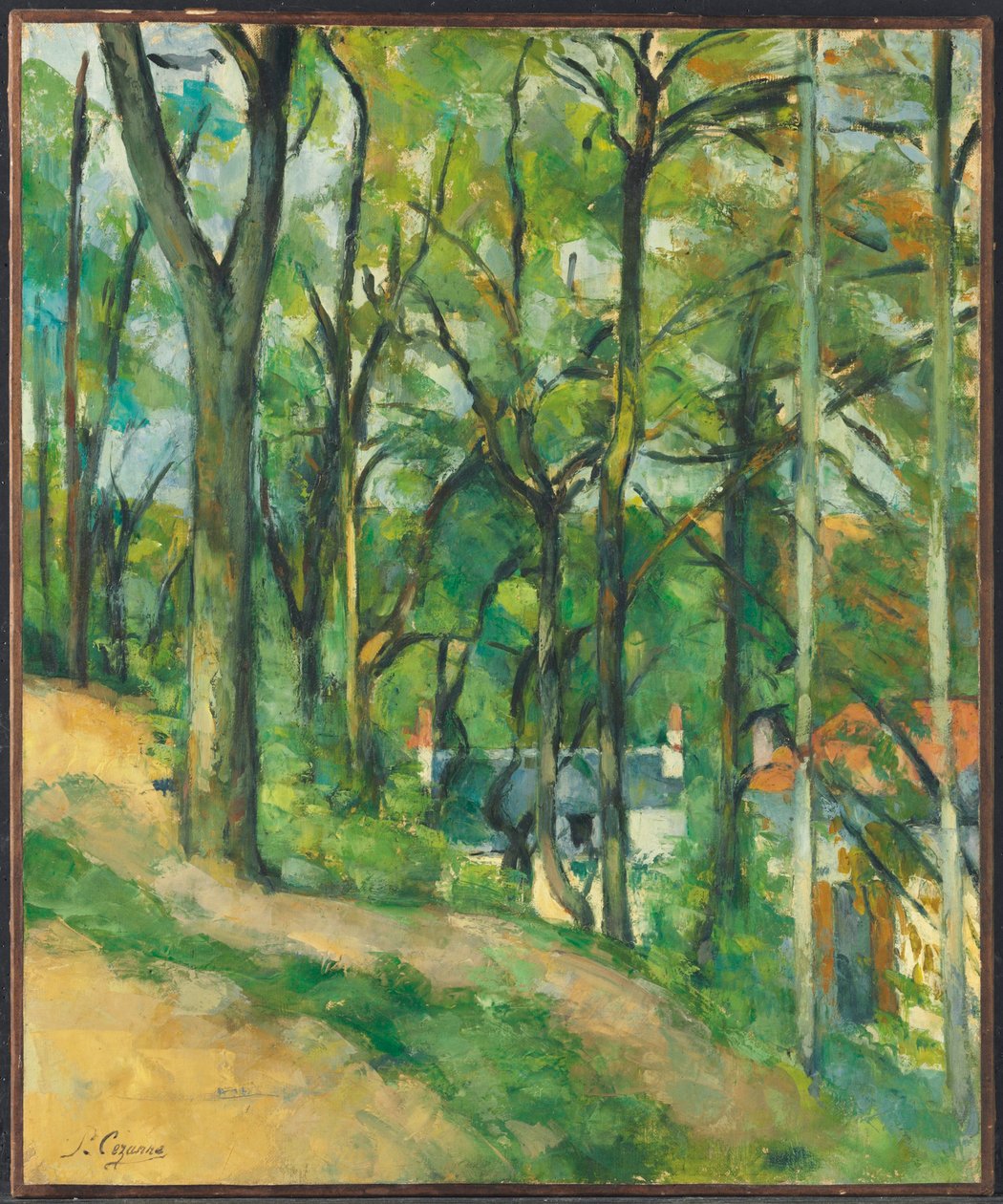 La Côte Saint-Denis en Pontoise de Paul Cézanne