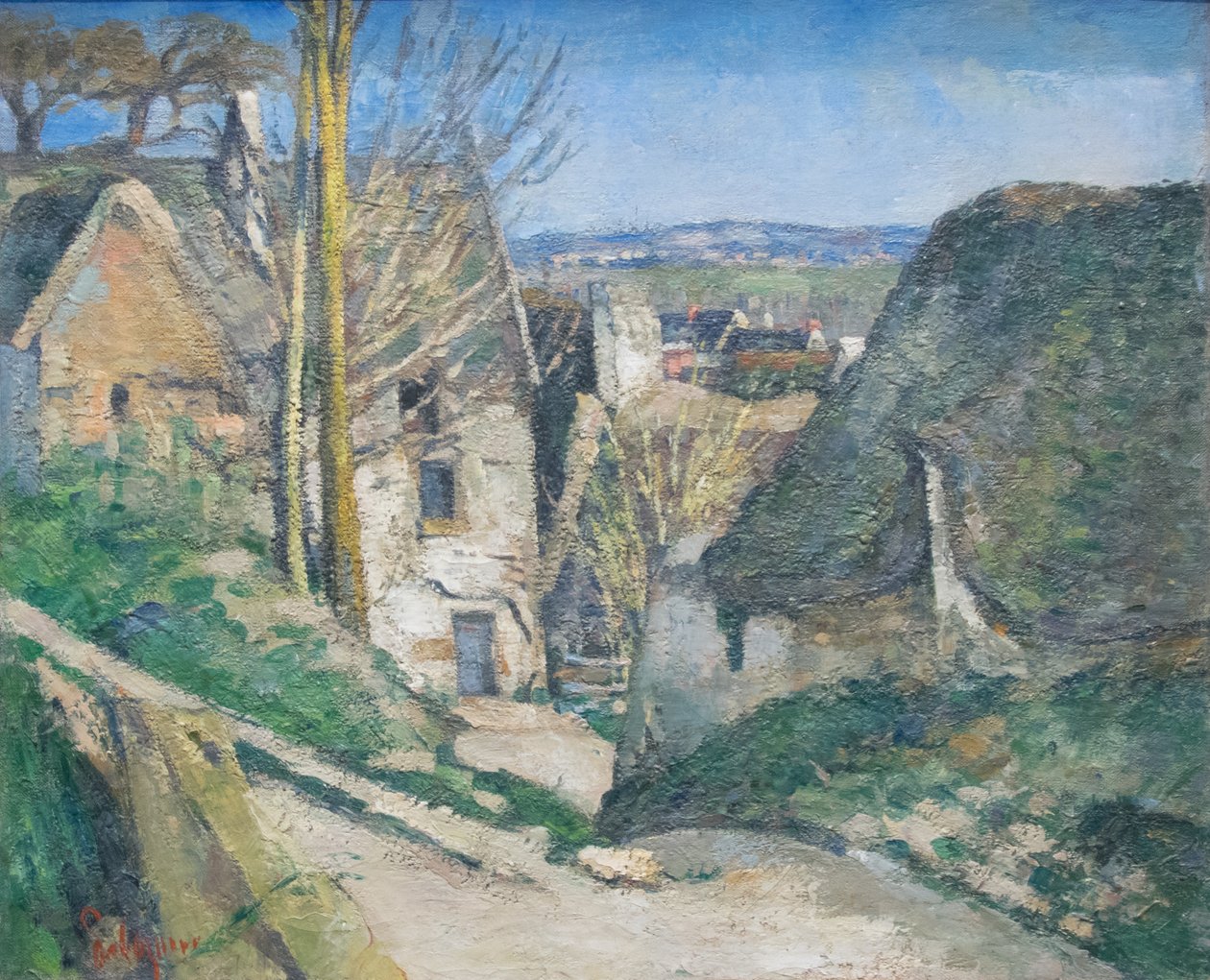 La casa del ahorcado de Paul Cézanne