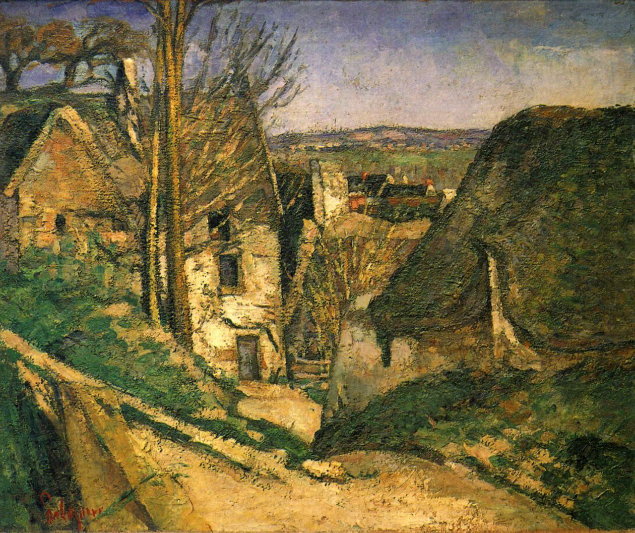 Casa del Ahorcado, Auvers-sur-Oise de Paul Cézanne