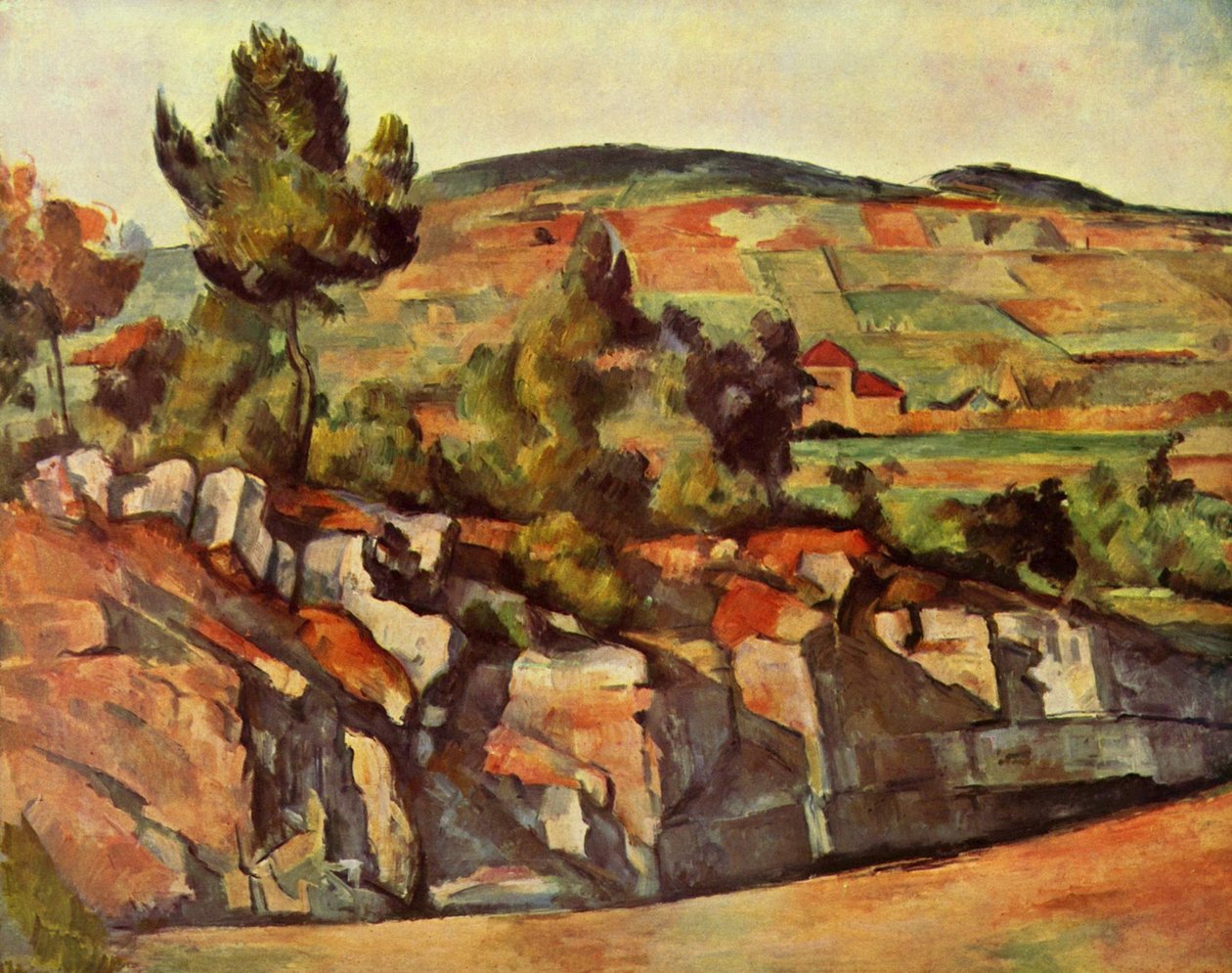 La carretera en Provenza de Paul Cézanne