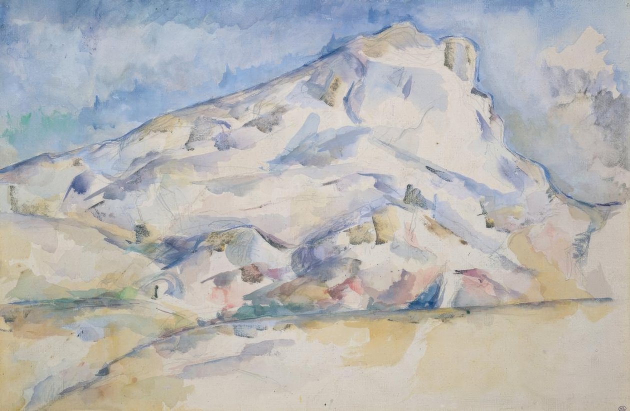 La montaña Sainte-Victoire de Paul Cézanne