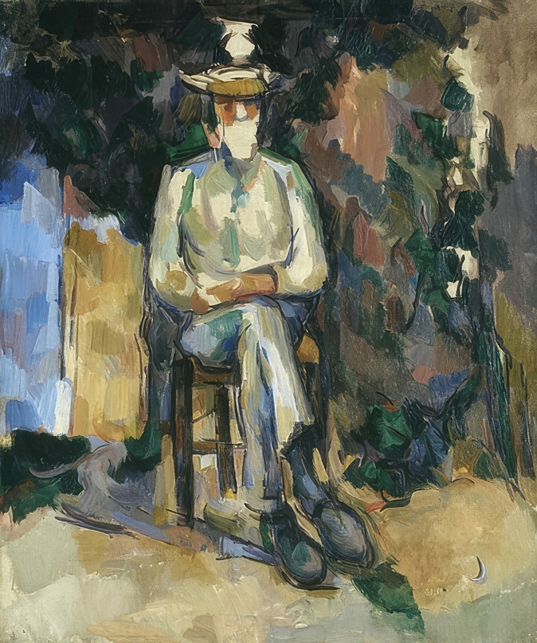 El jardinero Vallier de Paul Cézanne