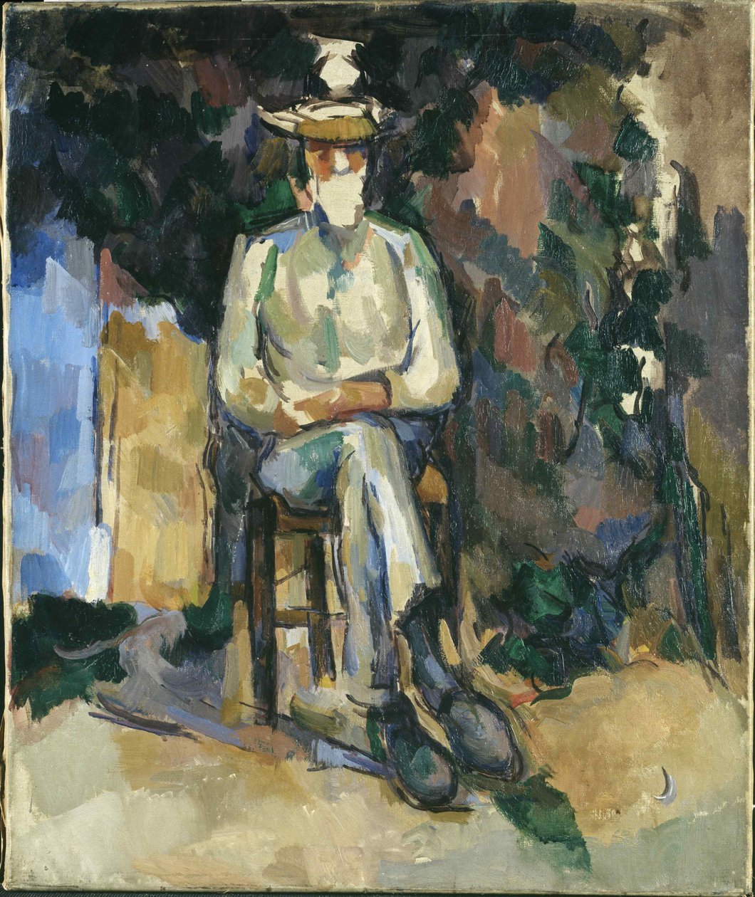 Le Jardinier Vallier, ca 1904-1906 de Paul Cézanne