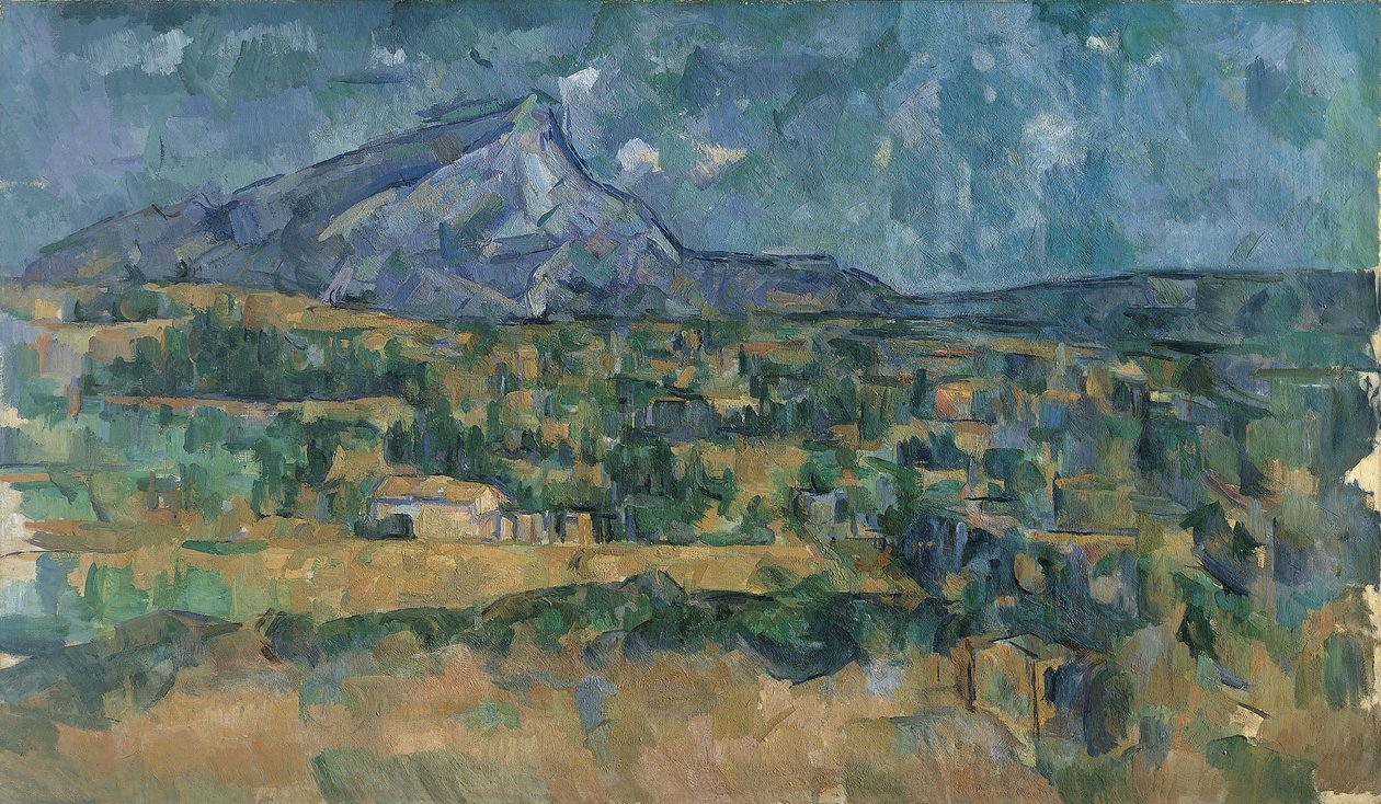 Mont Sainte-Victoire, ca. 1902-6 de Paul Cézanne