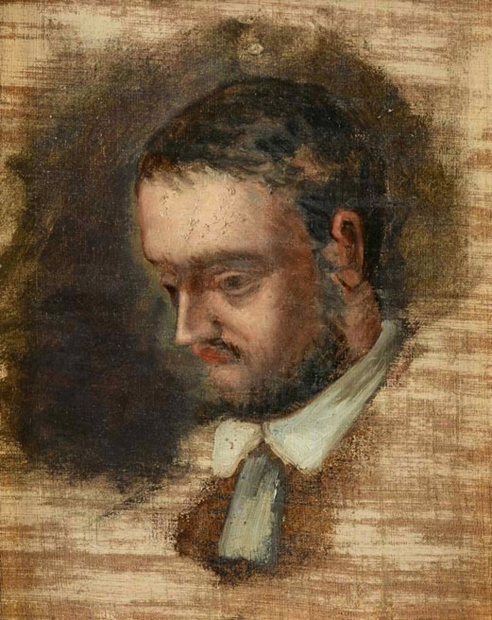 Retrato de Émile Zola 1840-1902 de Paul Cézanne
