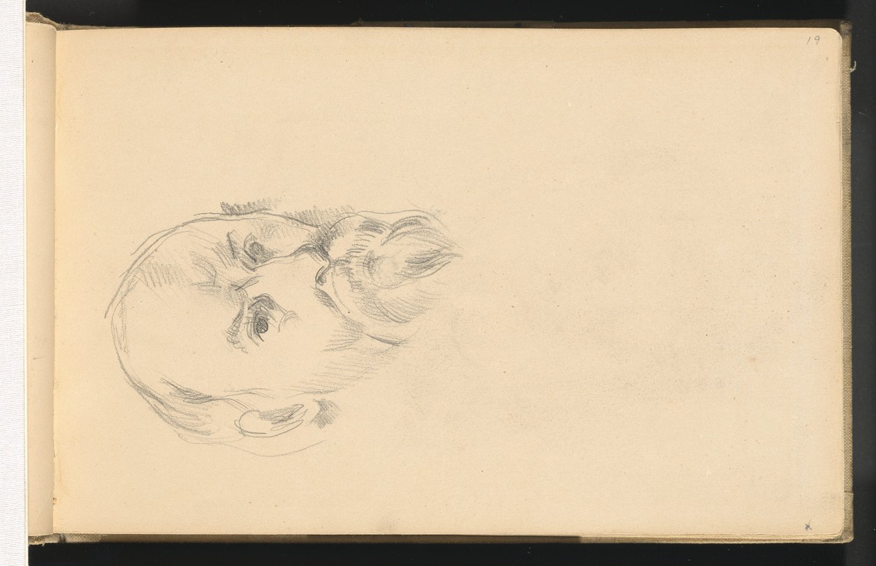 Autorretrato de Paul Cézanne