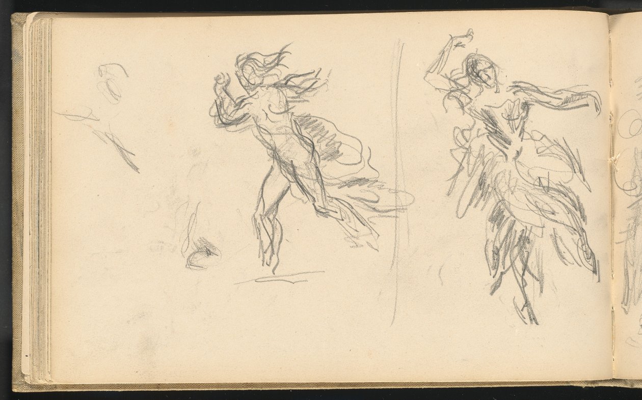 Bailarines españoles de Paul Cézanne