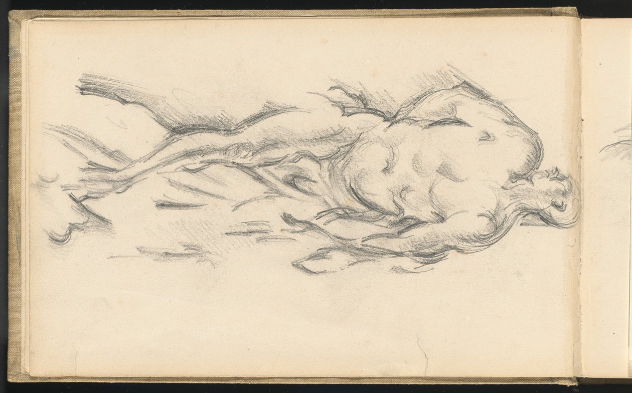 Estudio de "Milo de Crotona" de Puget de Paul Cézanne