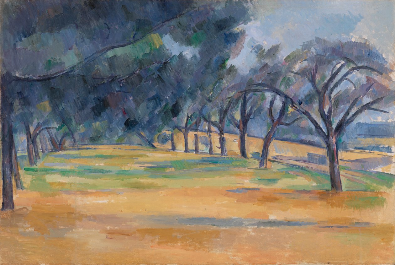 El callejón en Marines de Paul Cézanne