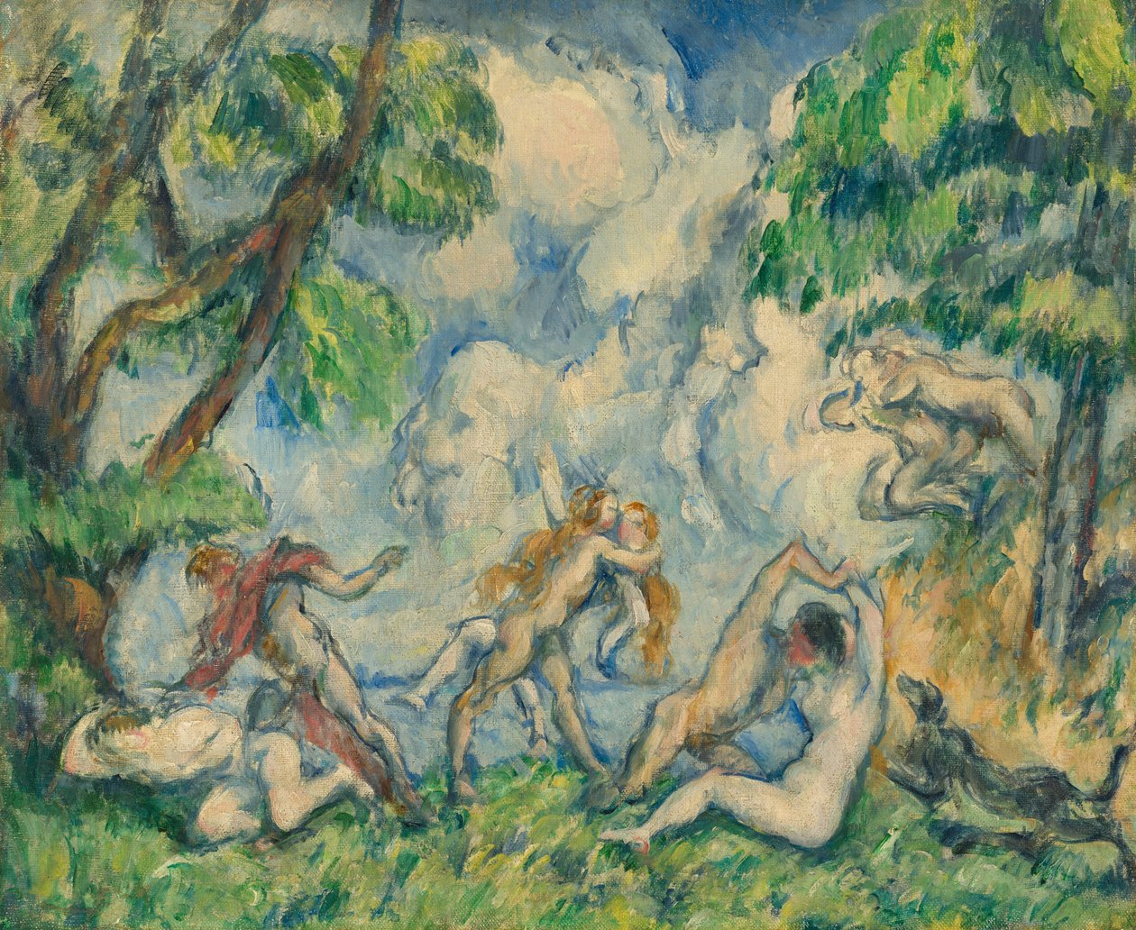 La batalla del amor de Paul Cézanne
