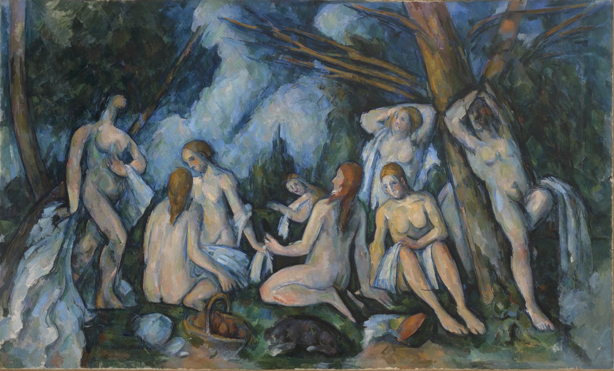Los grandes bañistas de Paul Cézanne