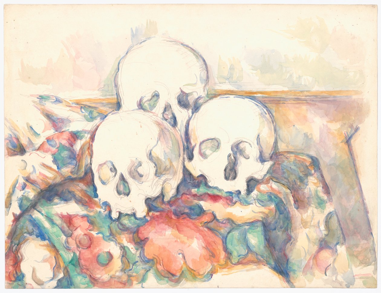 Los tres cráneos de Paul Cézanne