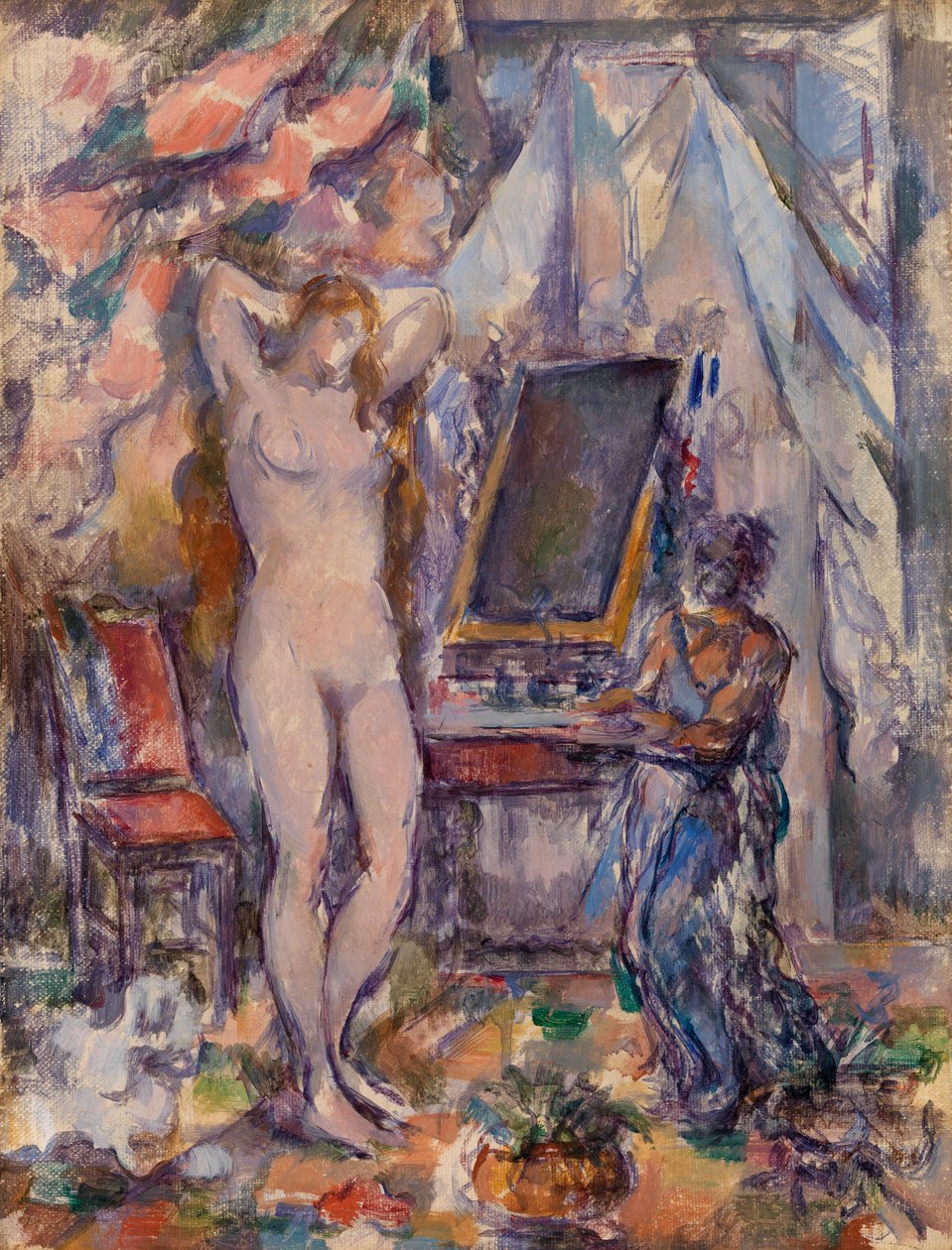 El tocador de Paul Cézanne