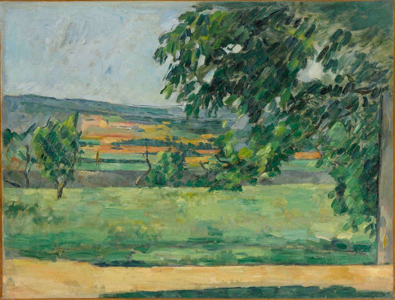 Vista del Jas de Bouffan de Paul Cézanne