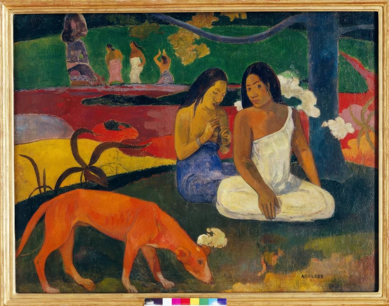 Arearea (Alegrías) de Paul Gauguin
