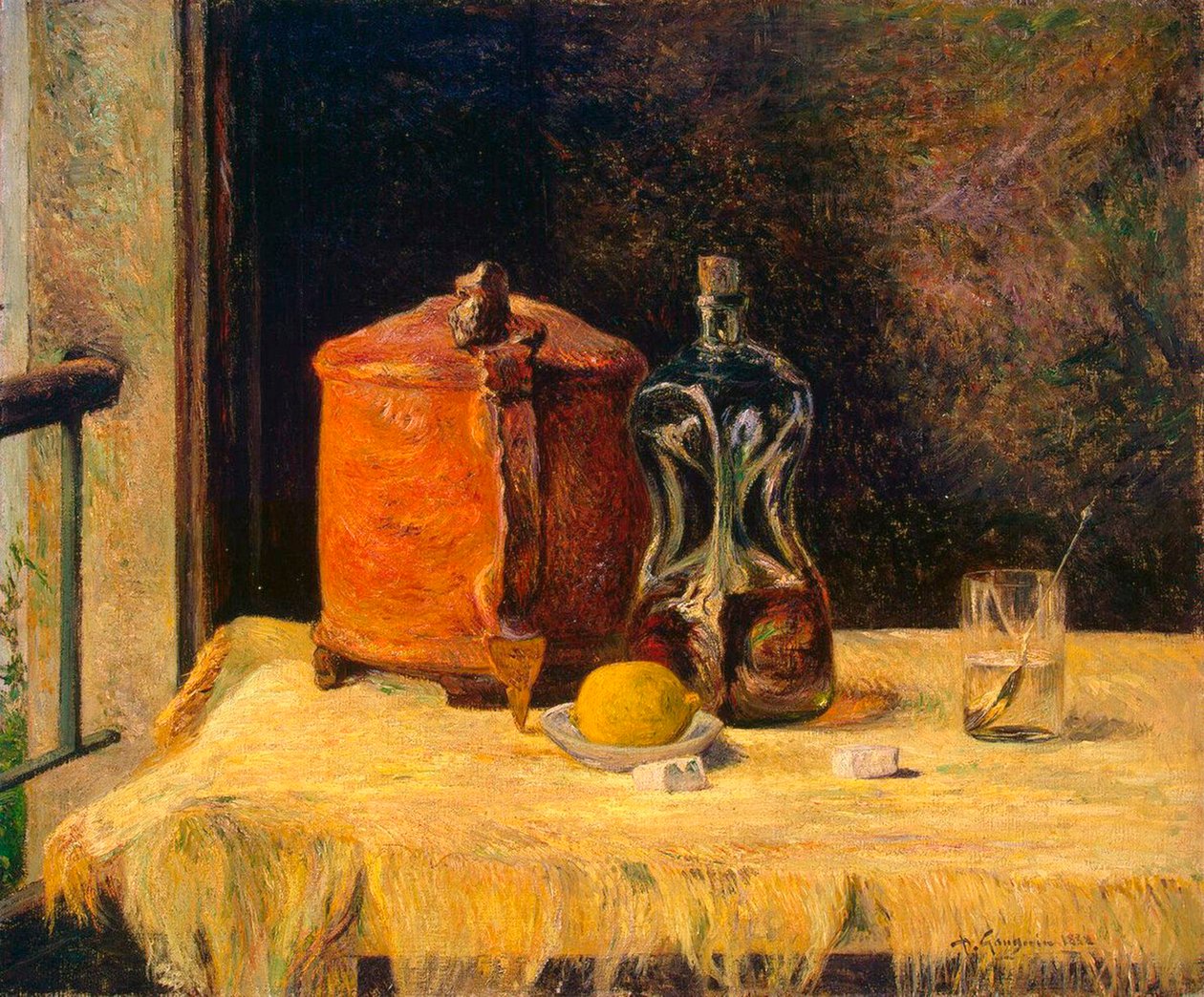 En la ventana, 1882 de Paul Gauguin