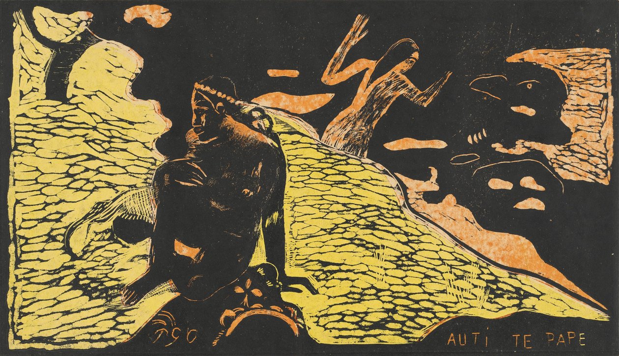 Mujeres en el río de Paul Gauguin