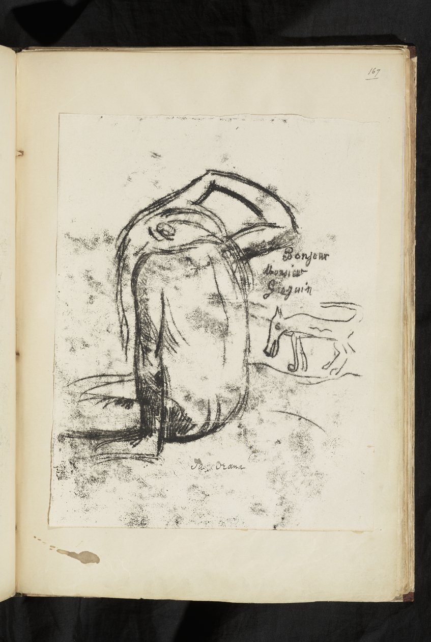 Avant et après - Bonjour Monsieur Gauguin de Paul Gauguin
