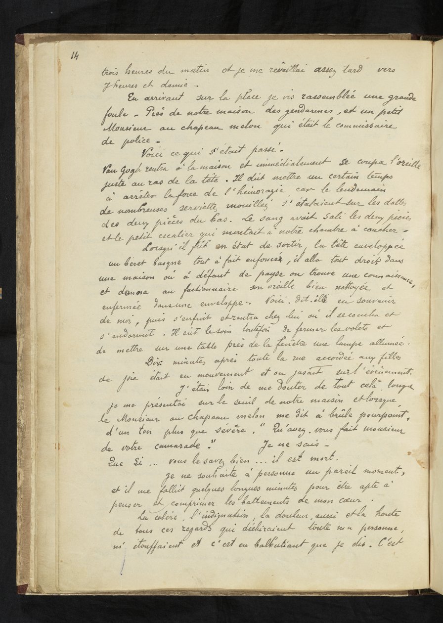 Avant et après - Descripción de la estancia de Gauguin con Vincent van Gogh en Arles (P. 14) de Paul Gauguin