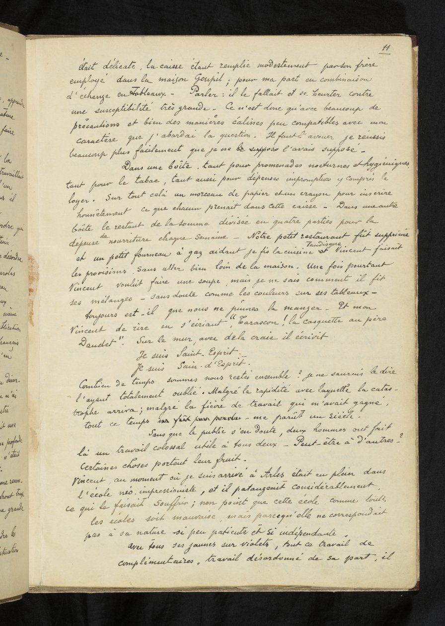 Antes y después - Descripción de la estancia de Gauguin con Vincent van Gogh en Arles (P. 11) de Paul Gauguin