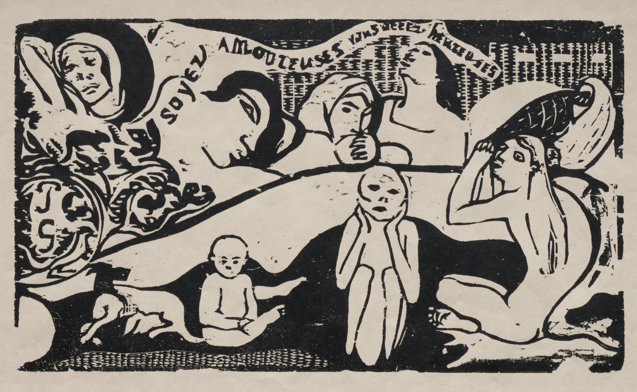 Enamórate y serás feliz de Paul Gauguin