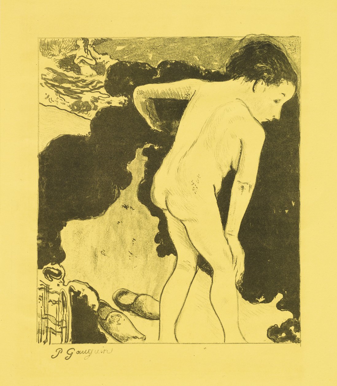 Bretonische Badende de Paul Gauguin