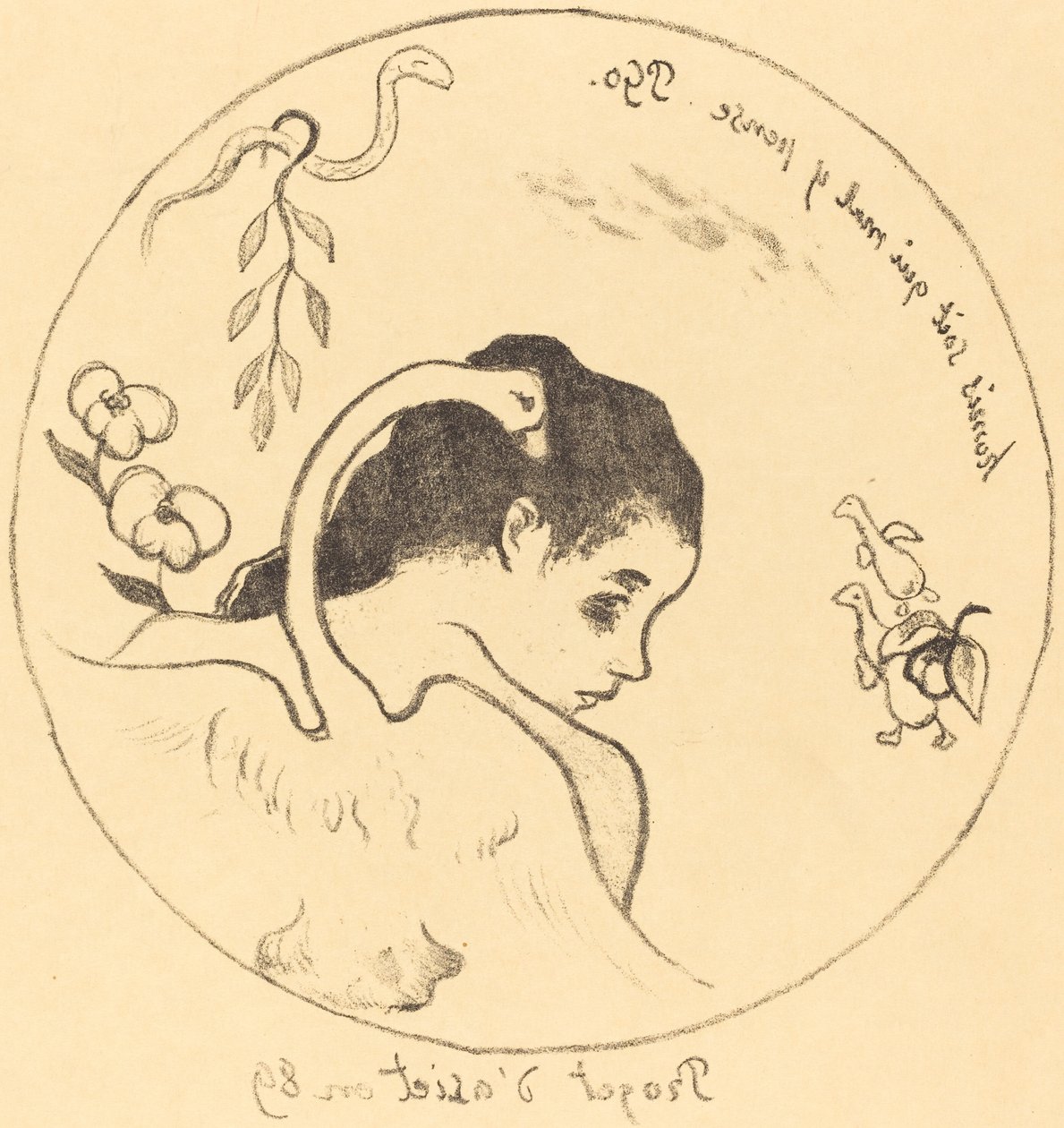 Diseño para un plato de porcelana Projet d