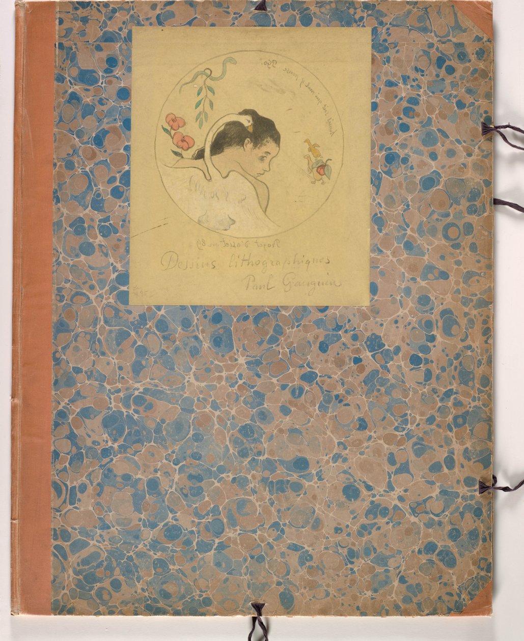 Diseño para un plato - Leda de Paul Gauguin