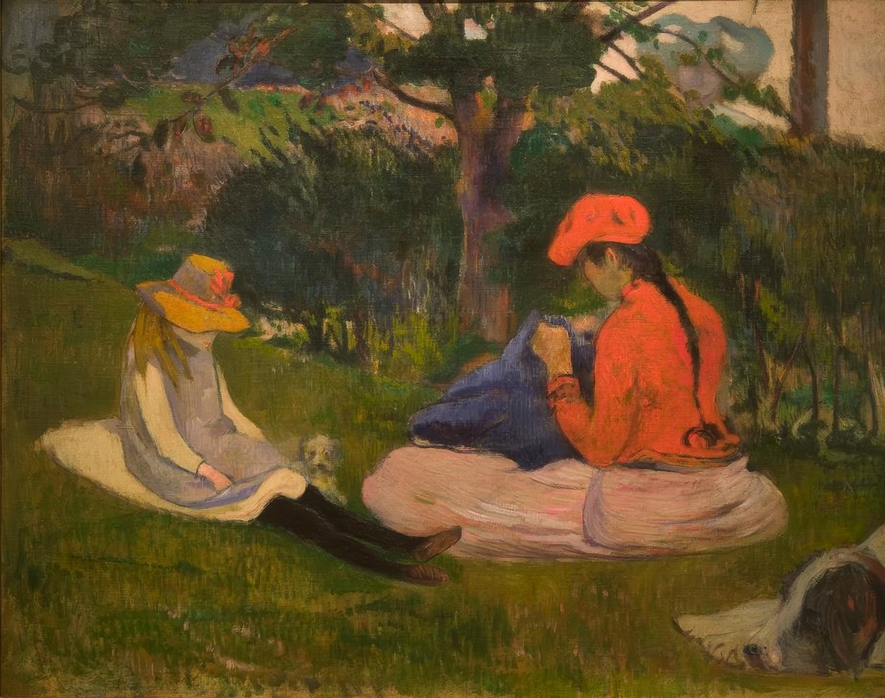 El trabajo de costura de Paul Gauguin