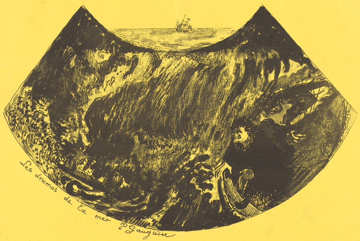 Dramas del mar: Un descenso al Maelstrom de Paul Gauguin