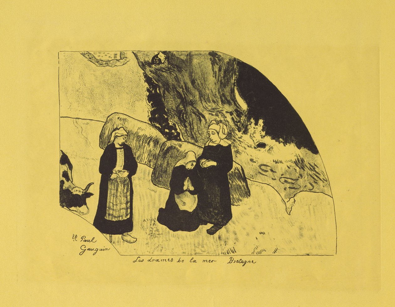 Dramen des Meeres: Bretagne de Paul Gauguin