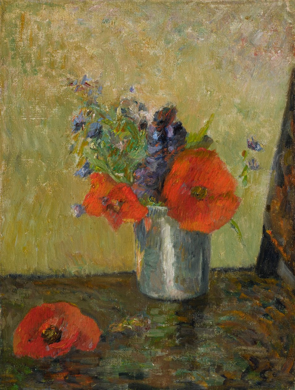 Francés: Flores de verano en copa de Paul Gauguin
