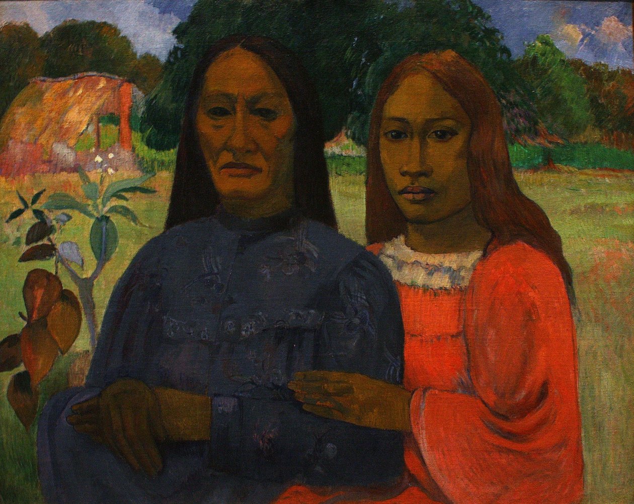 Francés:  Mère et fille Madre e hija de Paul Gauguin