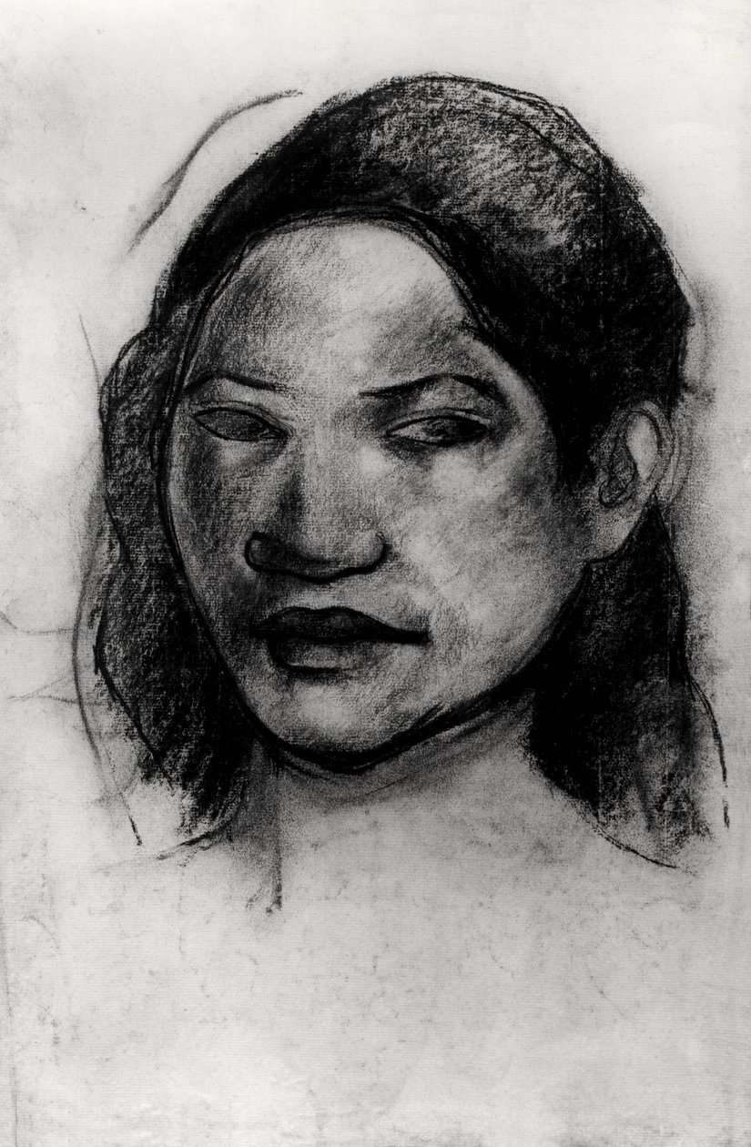 Cabeza de un tahitiano de Paul Gauguin