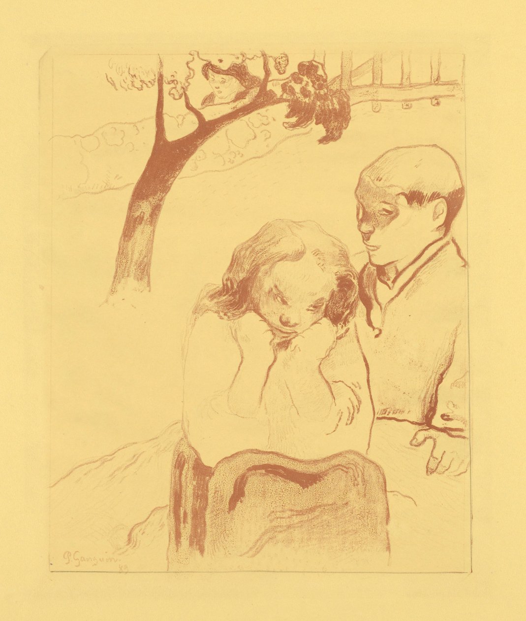 Miseria humana de Paul Gauguin