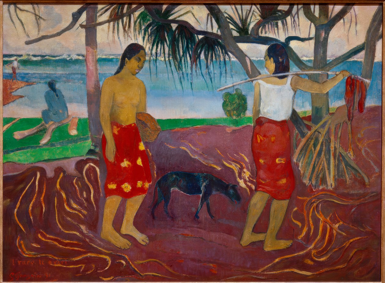 I raro te oviri de Paul Gauguin