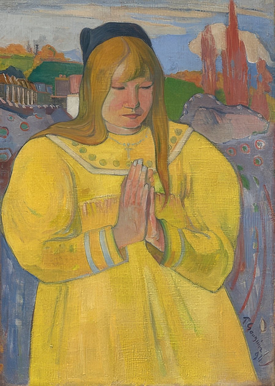 Joven cristiana de Paul Gauguin