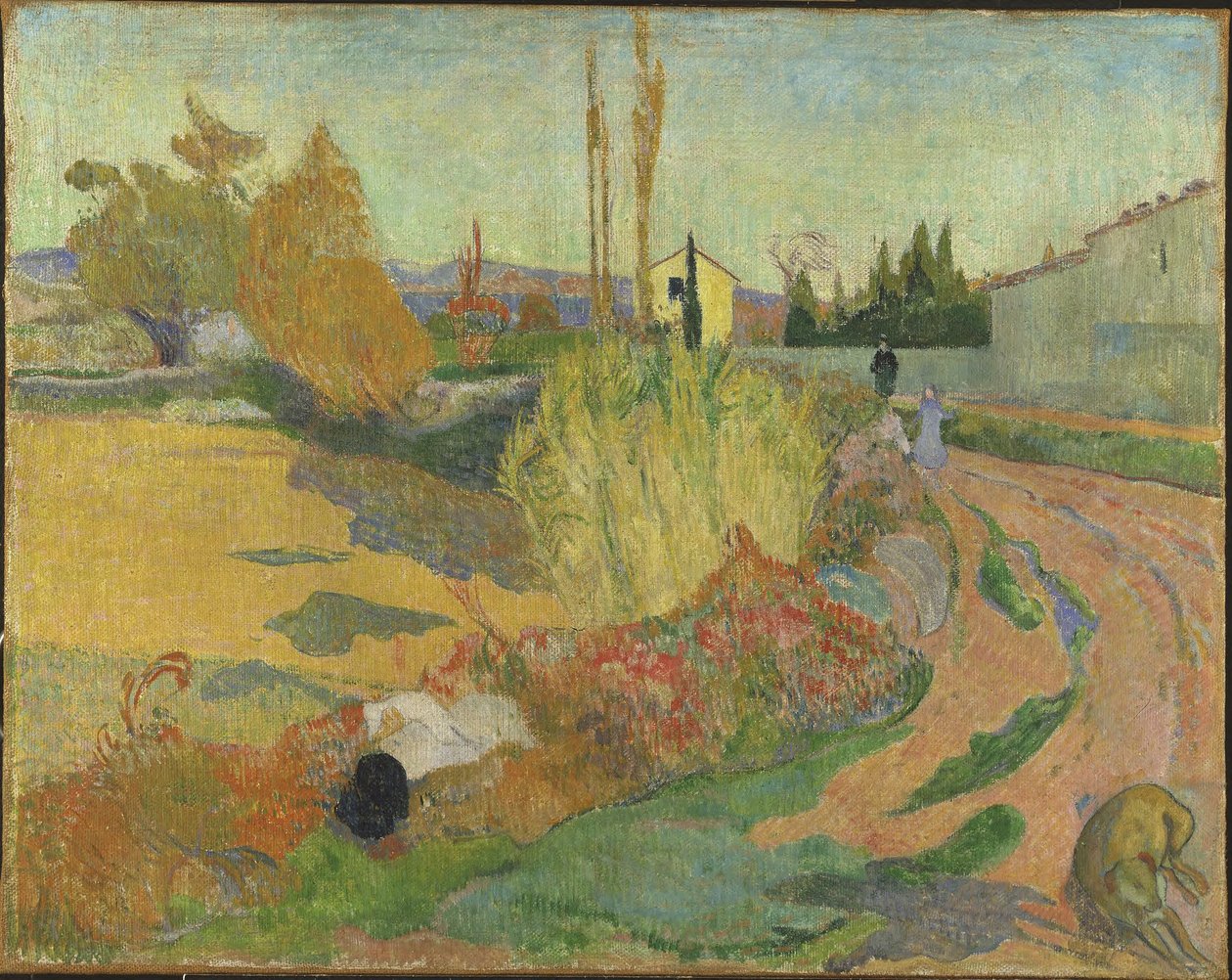 Paisaje de Arles de Paul Gauguin