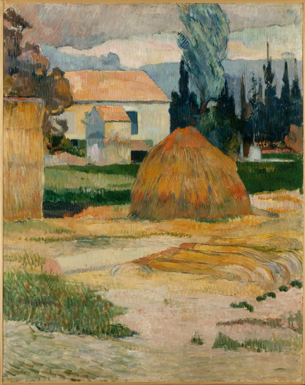Paisaje cerca de Arles de Paul Gauguin