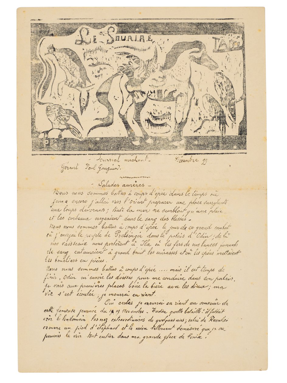 La sonrisa de Paul Gauguin
