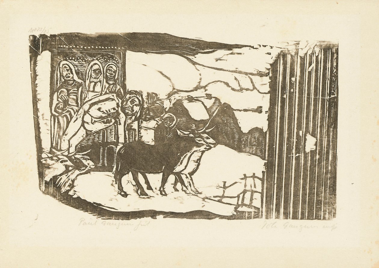 El calvario bretón de Paul Gauguin