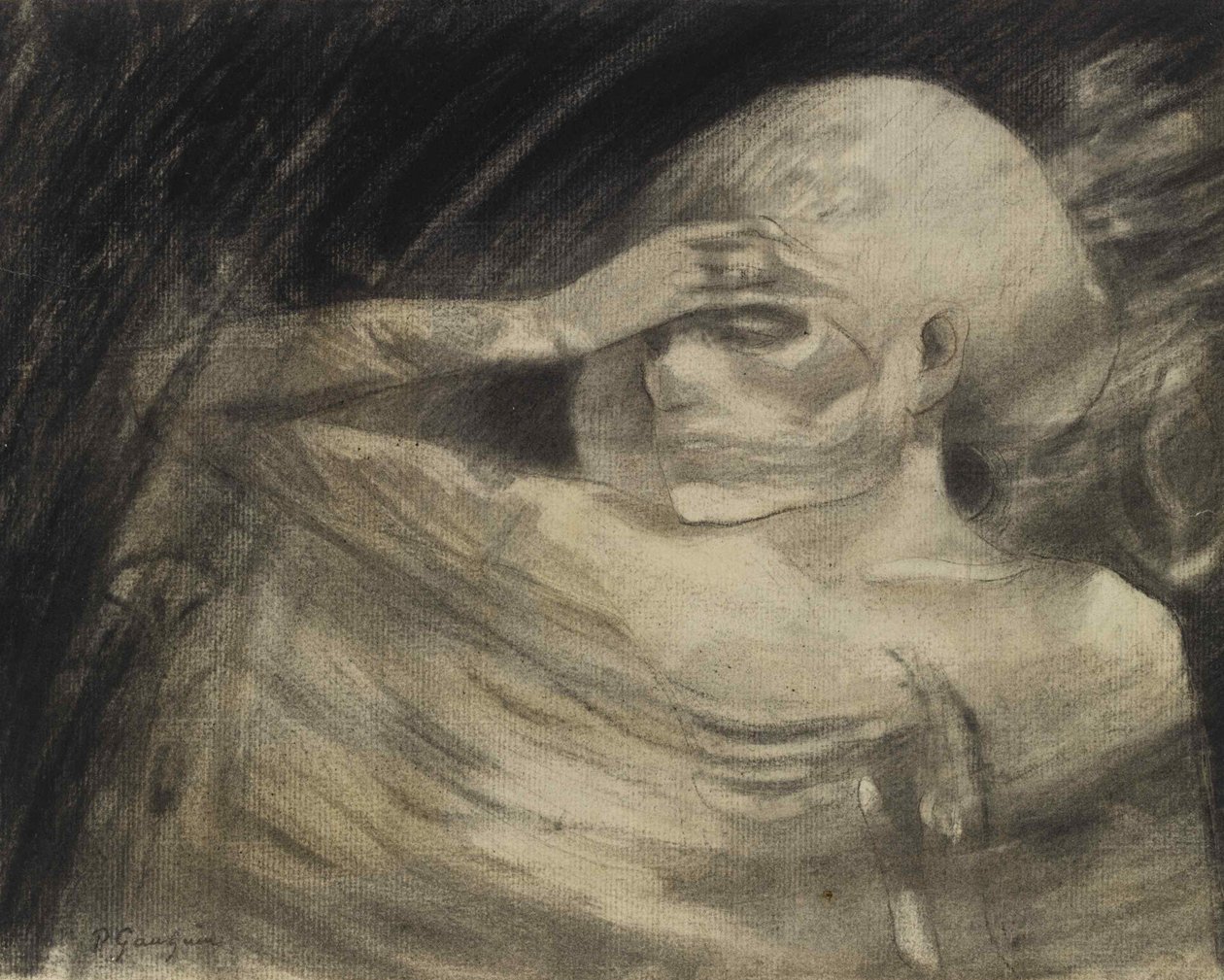 Madame La Mort, 1890-1891 de Paul Gauguin