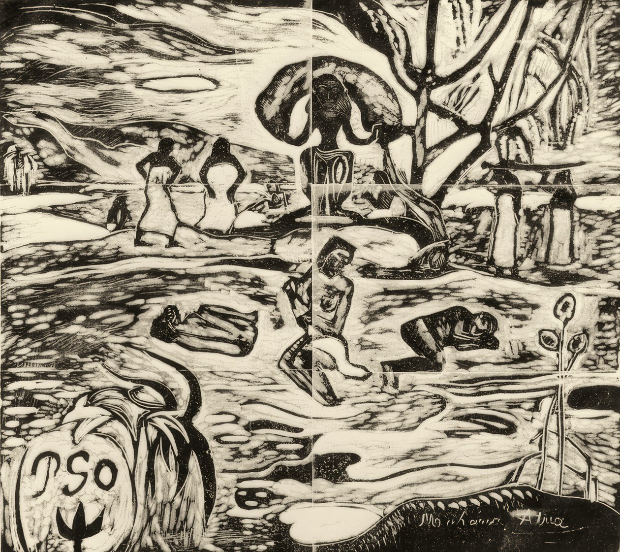 Mahana Atua de Paul Gauguin