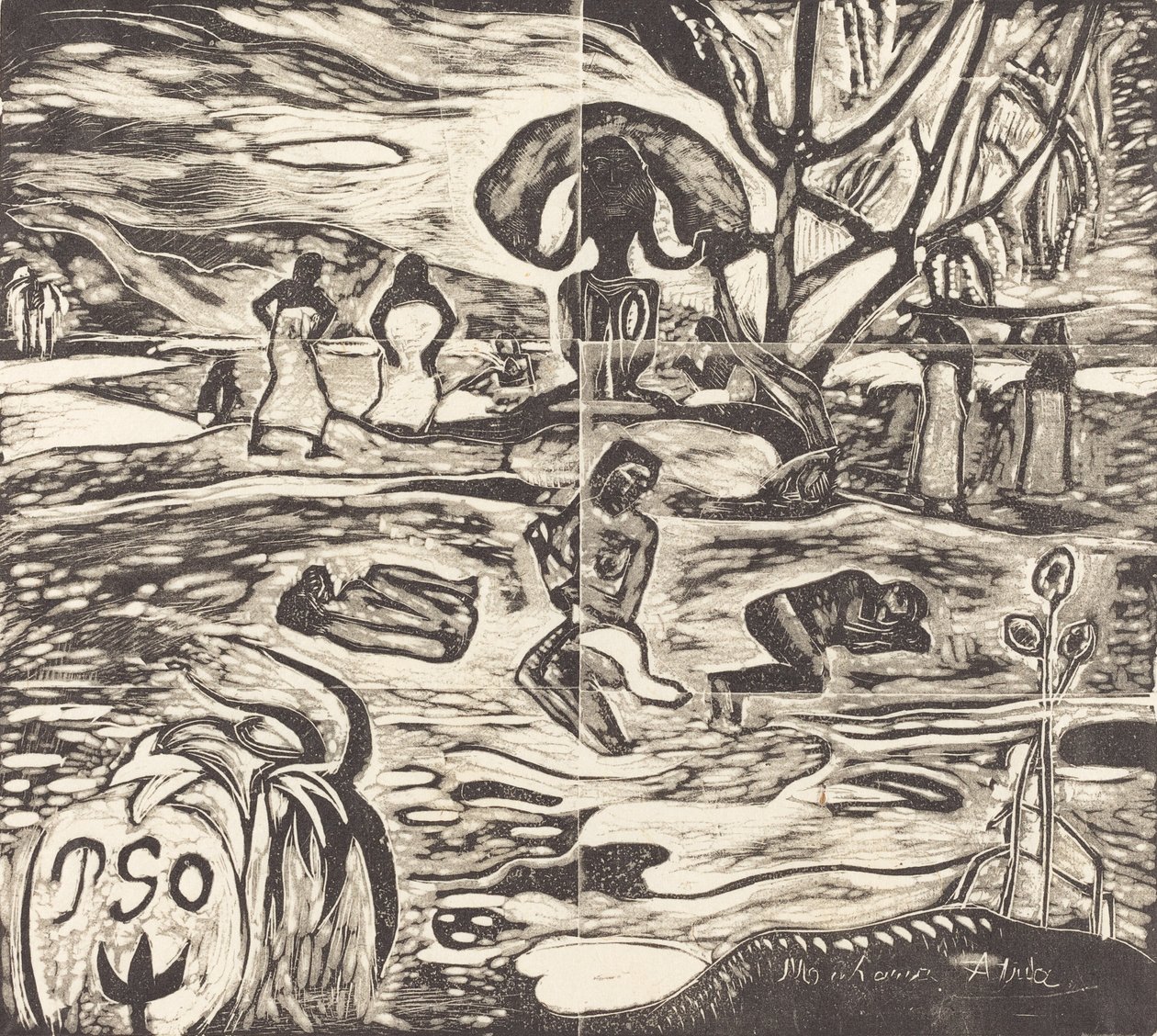 Mahana Atua La comida de los dioses de Paul Gauguin