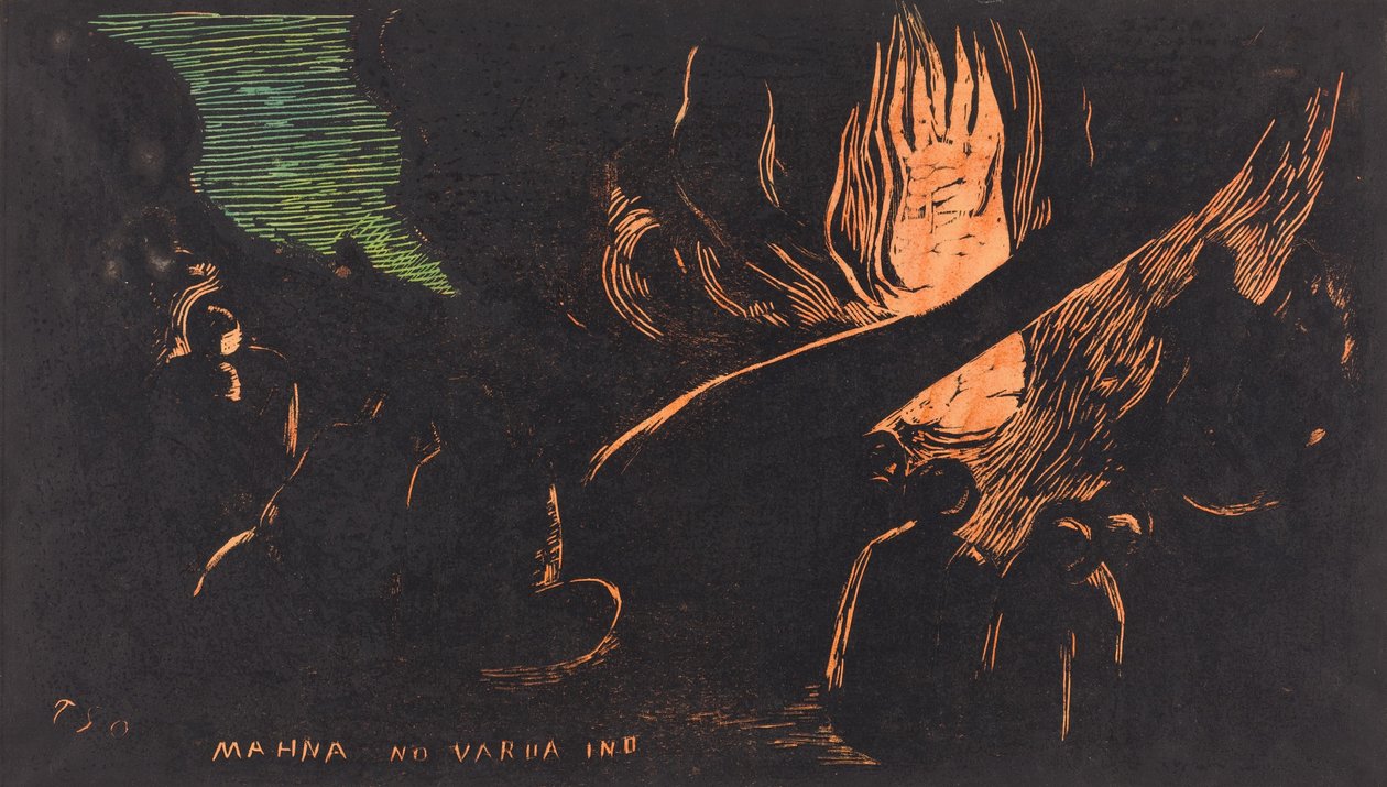 Mahna no Varua Ino El diablo habla de Paul Gauguin